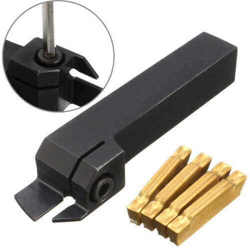 16*16*100mm Lathe Turning Tool Holder With 4pcs MGMN200 Insert 2