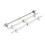 15pcs 400mm Optical Axis Guide Bearing Housings Linear Rail Shaft Support Screws Set 4