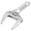 200mm Mini Small Adjustable Spanner Wrench Short Shank Large Openings Ultra Thin 4