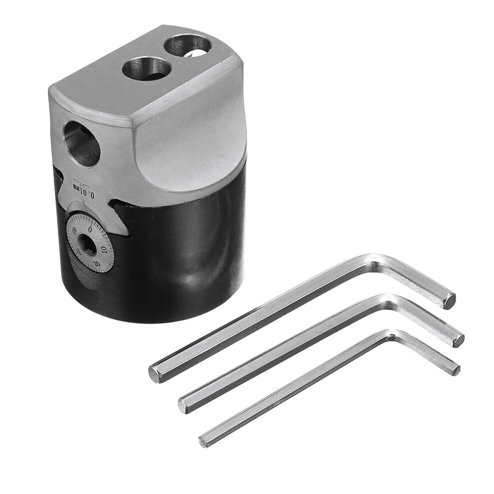 2 Inch Boring Head 50Mm Lathe Milling Tool Holder For 12Mm Boring Bar 9078193487039