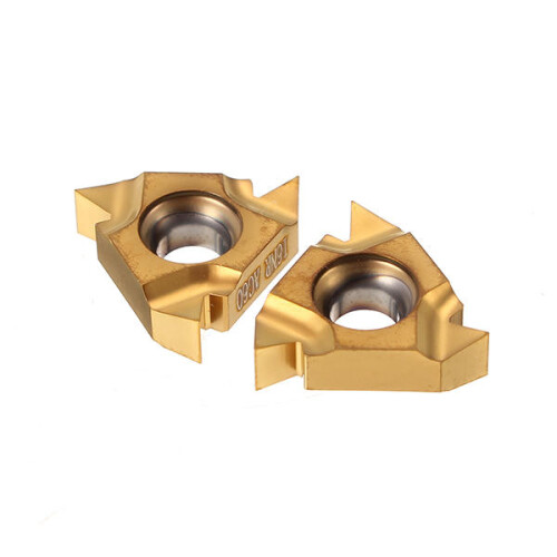 2pcs 16NR/16IR AG60 Carbide Inserts Internal Thread 60 Degree CNC Blade 2