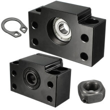 2pcs BK10 BF10 Ball Screw End Supports Bearing Blocks for Ball Screw SFU1204 CNC Machine