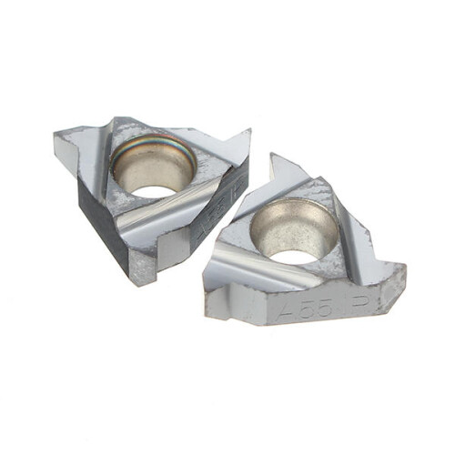 2pcs 11IR A55 / 11NR A55 Carbide Threading Inserts Internal Turning Tool Holder Inserts 2