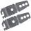 2pcs 8269145 Dish Washer Mounting Undercounter Bracket For Whirlpool Dishwasher 3