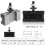 250-201 Turning and Facing Holder Quick Change Tool Post and Tool Holder Lathes Kit 8