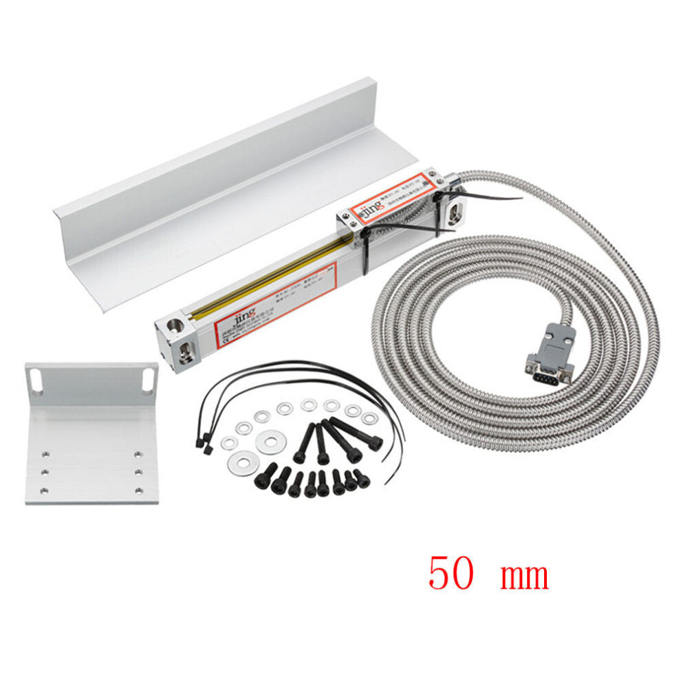 (50Mm) 2/3 Axis Grating Digital Milling Readout Electronic Scale Lathe Linear Machine Or 3 Linear Scale 9078193490435
