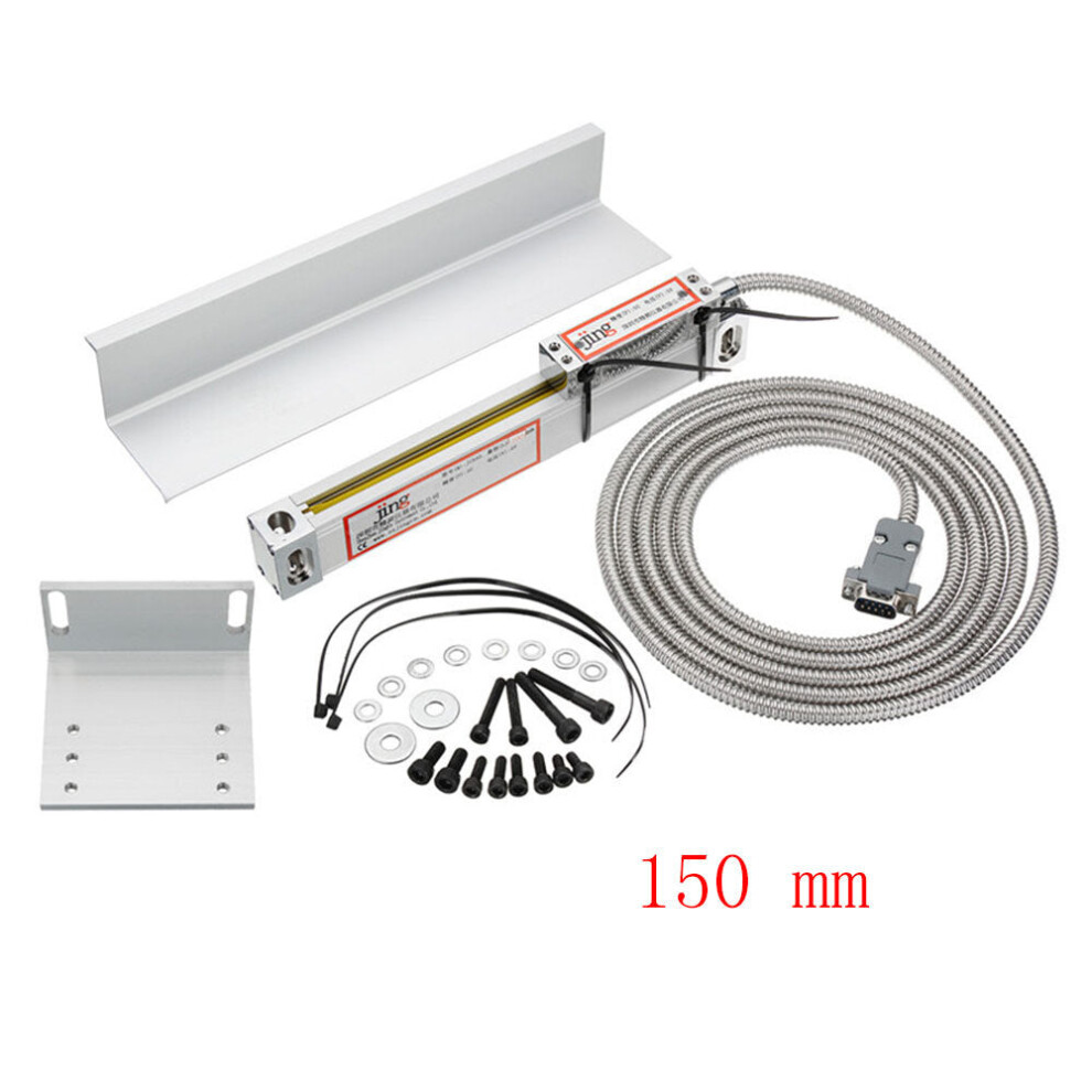 (150Mm) 2/3 Axis Grating Digital Milling Readout Electronic Scale Lathe Linear Machine Or 3 Linear Scale 9078193490510