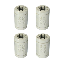 4pcs Grey LM8UU Solid Polymer Linear Bearing For CNC Tool
