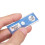 48Pcs/Set Four Colors Plastic Board Bio Slices Children's Microscope Accessories 12