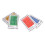 48Pcs/Set Four Colors Plastic Board Bio Slices Children's Microscope Accessories 4