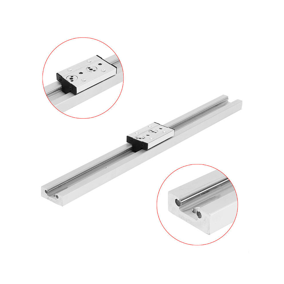 500mm Length SGR15 Linear Rail Guide with SGB15 4 Wheel Linear Rail Block CNC Tool