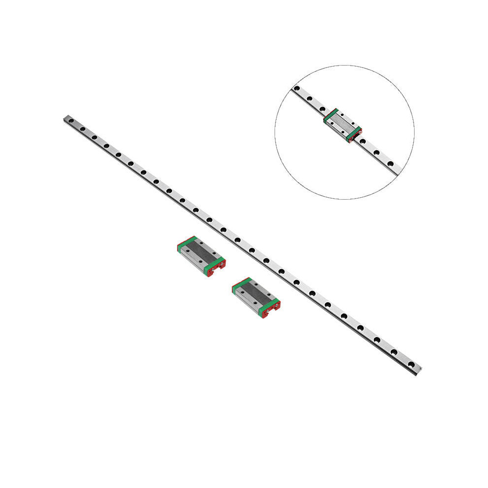 550Mm Mgn9 Linear Guide With 2Pcs Mgn9h Linear Rail Block Cnc Tool 9078193482836