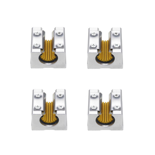 4pcs Solid Polymer SBR12UU 12mm Open Block Linear Bearing Slide CNC Router Linear Slide 1