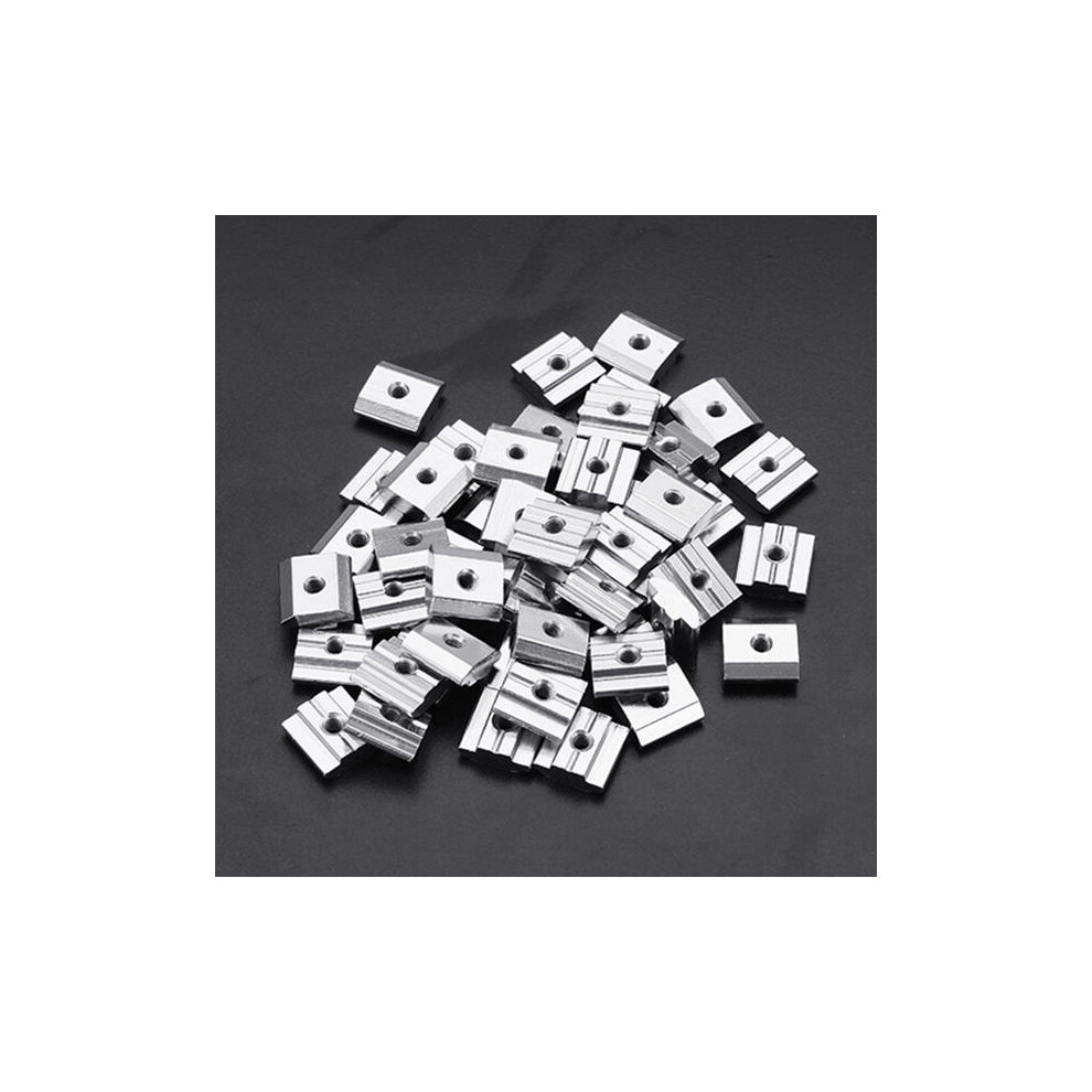 50pcs 30M4 T Sliding Nut M4 Block Square Nuts for 3030 Aluminum Profile-image-OPC-PDHMNZ7-NEW