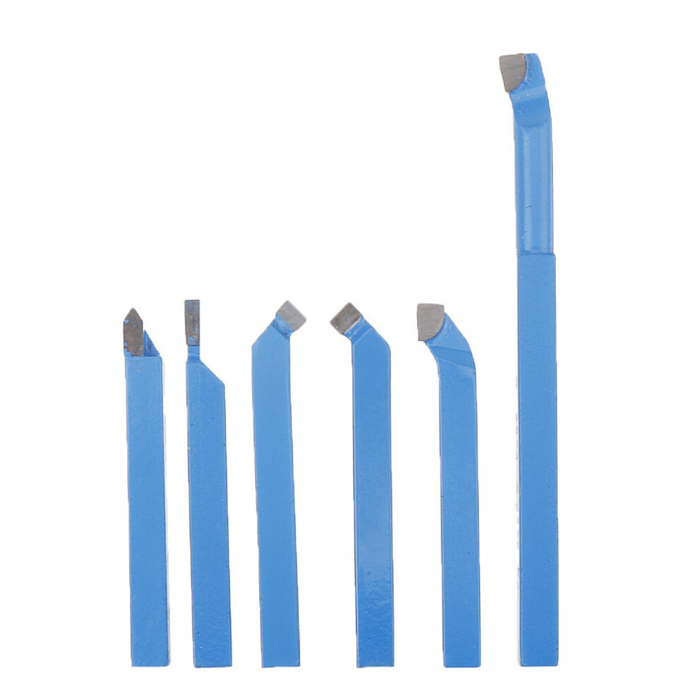 (12Mm) 6Pcs Welding Cnc Lathe Cutting Tool 8Mm/10Mm/12Mm Carbide Turning Tool Set 9078193496215