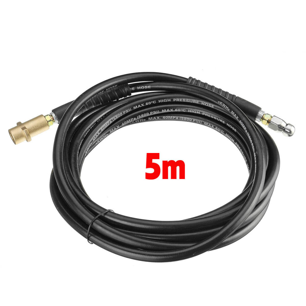 (5M) 5M/10M Pressure Washer Hose 40MPa 5800PSI Water Tube For Karcher K2 K3 K4 K5 K7