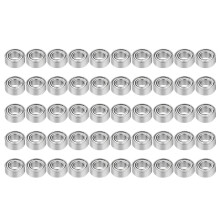 50Pcs 5x10x4mm Metal Sealed Shielded Deep Groove Ball Bearing MR105ZZ