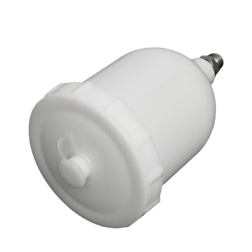 600ML Rubber Pot Sprayer Cup Replacement Pot For Devilbiss GTI / TEKNA Pro Pri FLG Sprayer 2