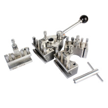 (Eb) Aa Eb Lathe Quick Change Tool Post Holder Set WM210V&WM180V&0618 12x12mm Tool Rest for Swing Over Bed 120-220mm