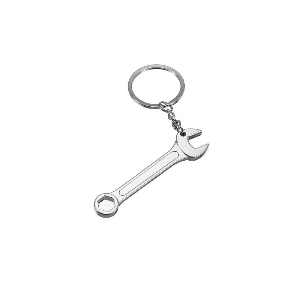 Creative Mini Tool Model Wrench Socket Key Chain Ring