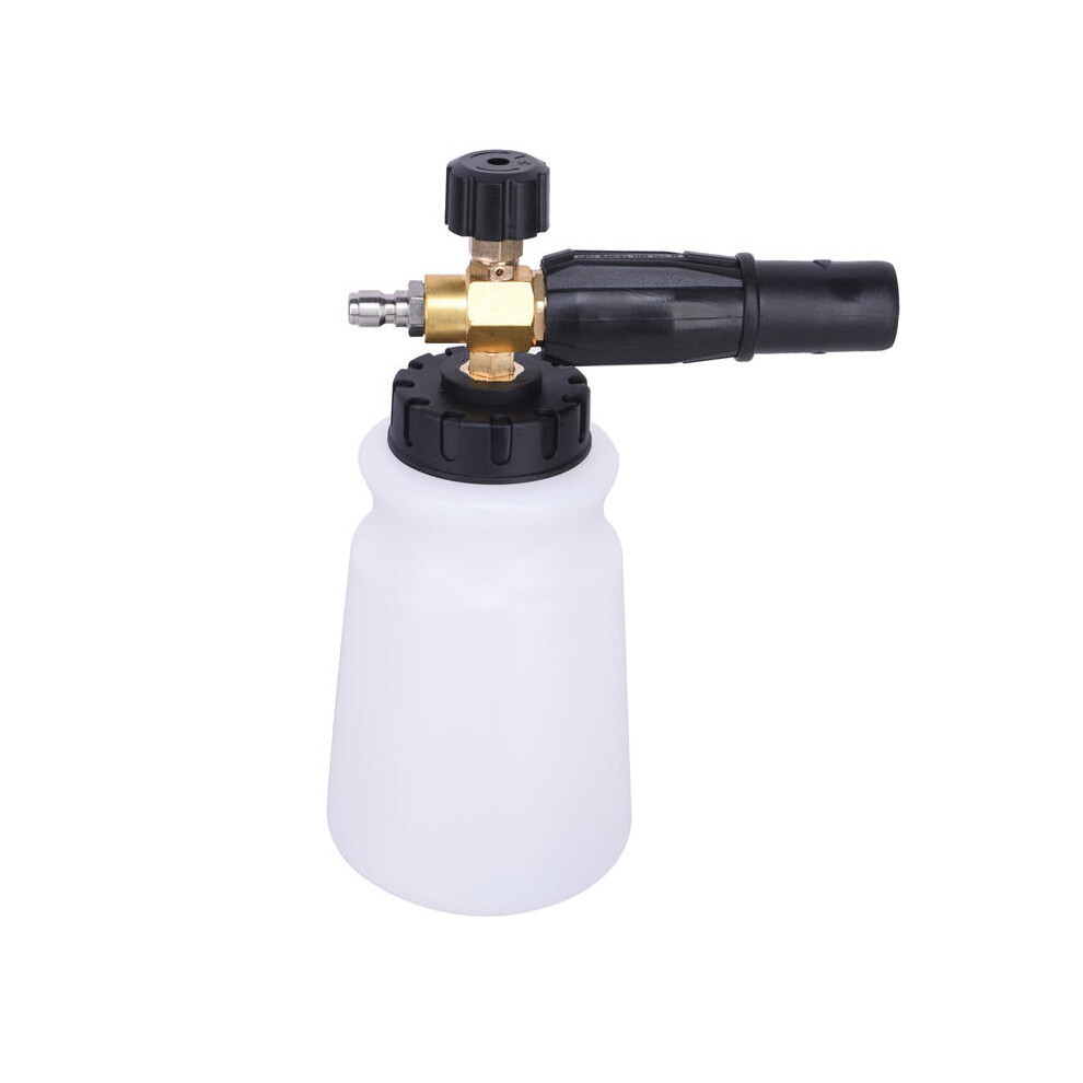 Car Washer High Pressure Foam Lance Bottle Hand Pump G1/4 Quick Connector Sprayer