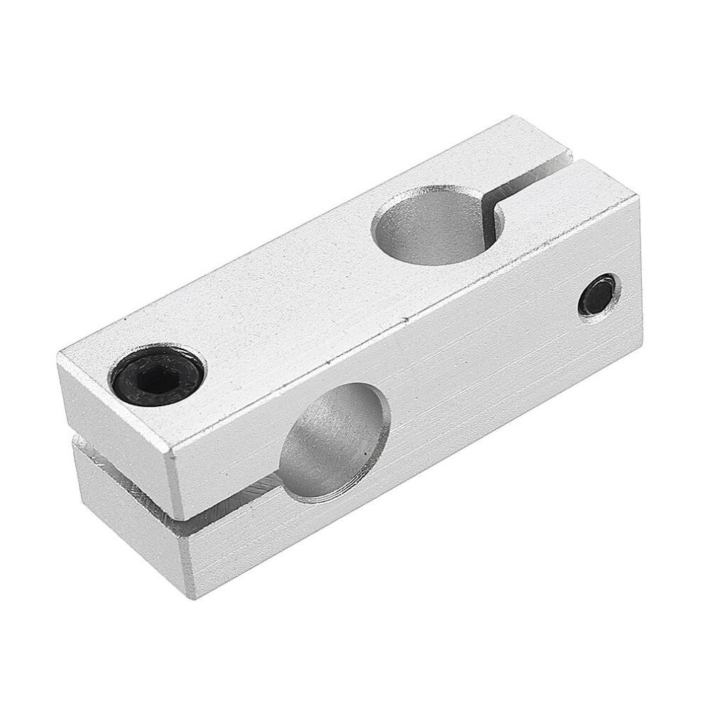 (25mm) Cross Connector Fixing Block Vertical Retaining Clip Optical Axis Holder for Linear Rail CNC Parts