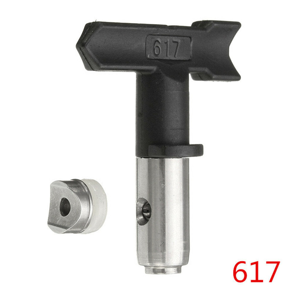 (617) Black Airless Spraying Guns Tips For Paint Sprayer Nozzle 1138392167908