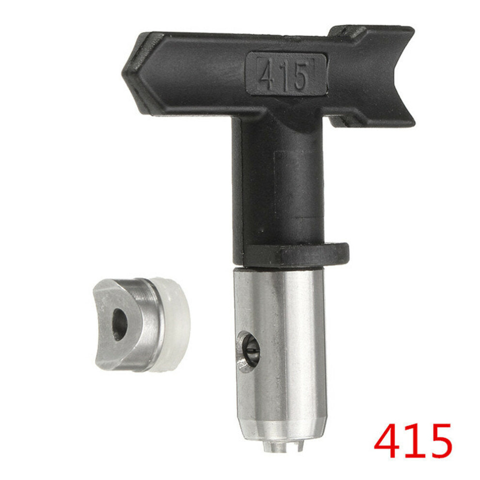 (415) Black Airless Spraying Guns Tips For Paint Sprayer Nozzle 1138392167946
