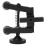 Knurling Knurler Tool Holder Linear Knurl Tool Lathe Adjustable Shank with Wheels Lathe Tools 4