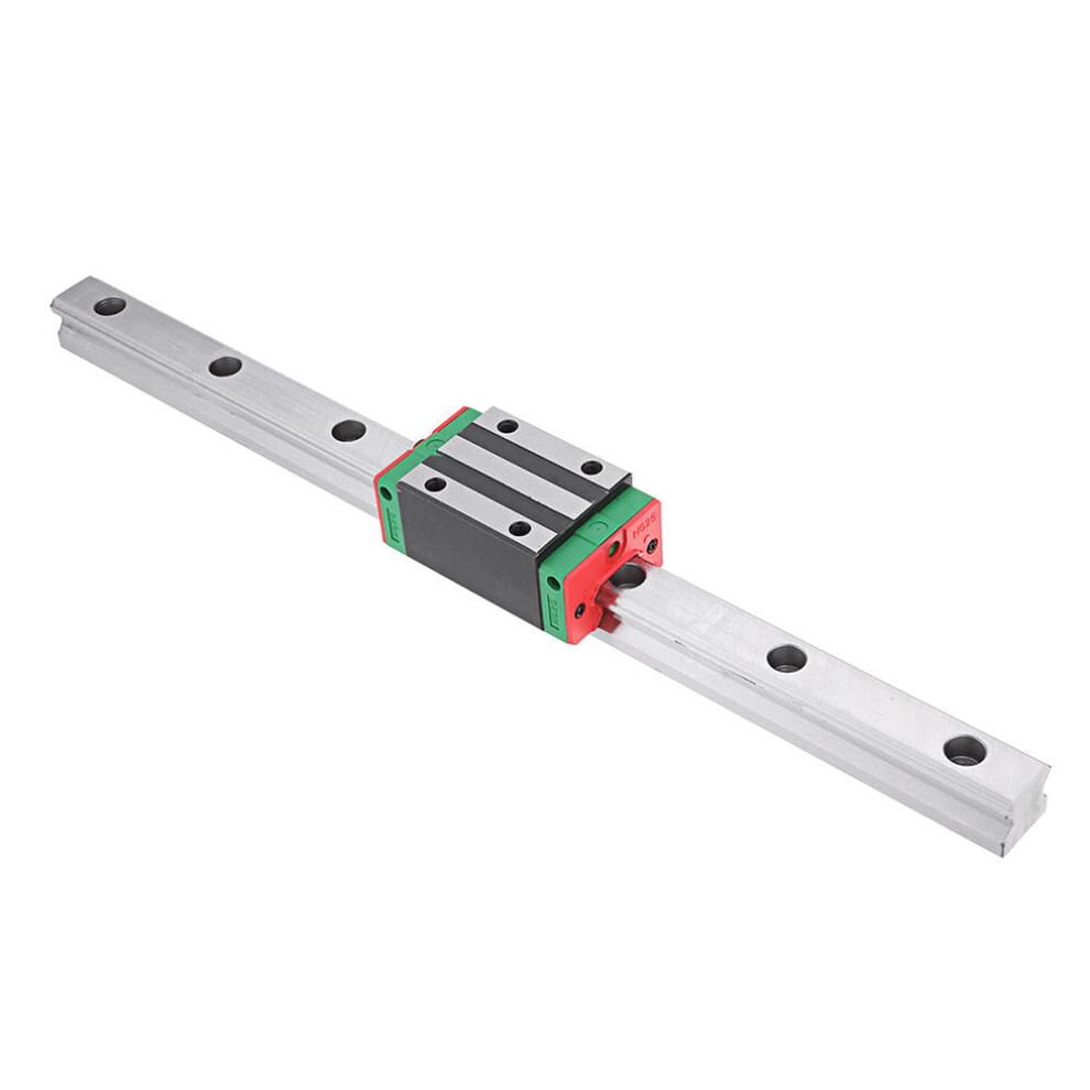 (200mm) HGR25 Linear Rail Guide with HGH25CA Linear Rail Slide Block CNC Parts 100/200/300/400/500/600/700/800/900/1000mm