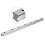 Linear Guide Rail 400mm Square with HGH20 Slider Block CNC Parts 2