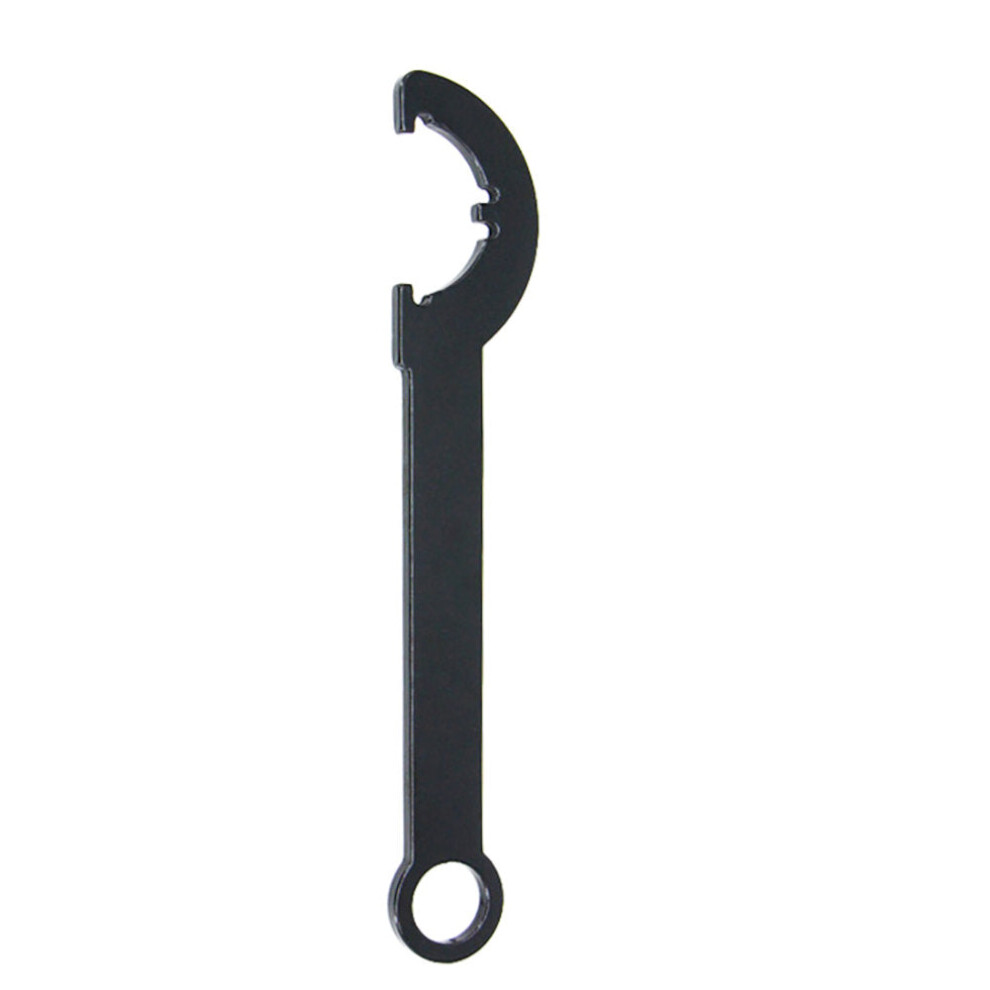 (Black) Locknut Wrench Survival Nut Wrench for Locknut Screw Off Reinstallation Spanner Nut Removal