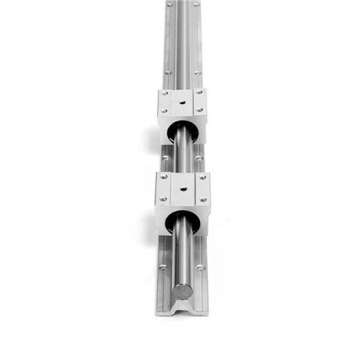 SBR20 1200mm Linear Rail Optical Axis Guide with 2pcs SBR20UU Bearing Blocks 2