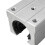 SBR20 1200mm Linear Rail Optical Axis Guide with 2pcs SBR20UU Bearing Blocks 11