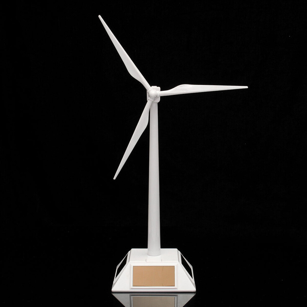 Photos - Creativity Set / Science Kit GreenZech Plastic Solar Powered Windmill Wind Mill Turbine Teaching Tool & Desktop Display Tray Holder 