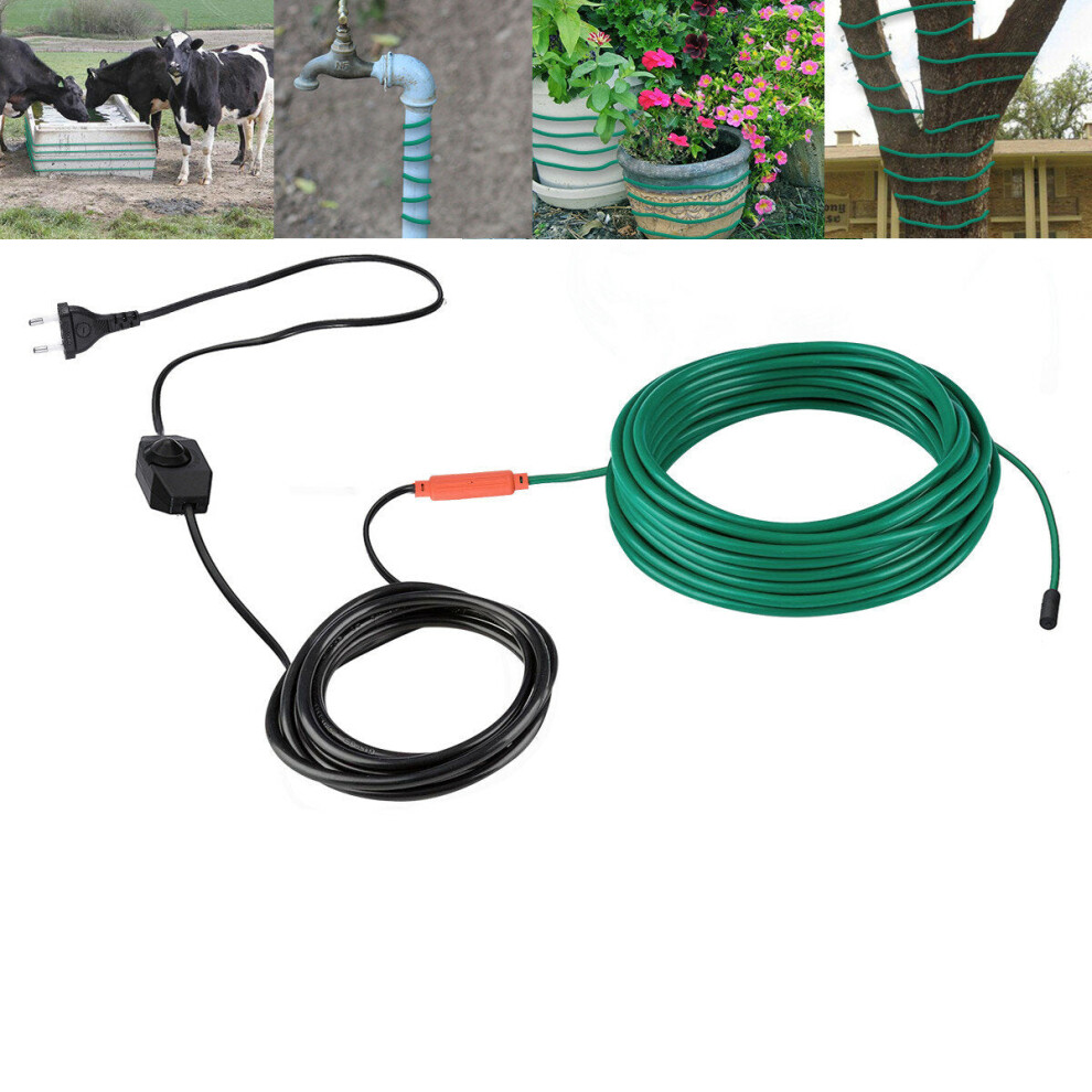 48W Soil Warming Cable Thermostat Heated Beds Propagator