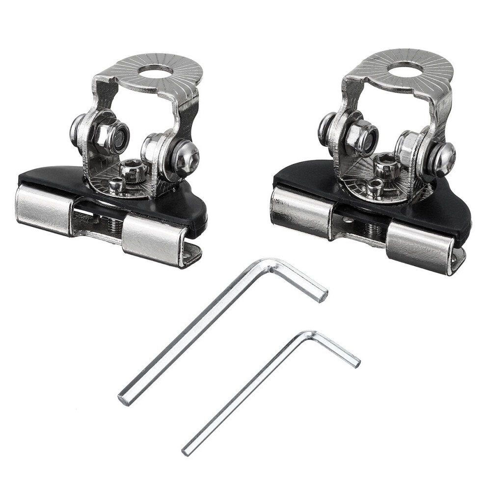 2Pcs Universal Car A Pillar Hood Led Work Light Lamp Bar Holder Clamp Mount Bracket 4250937603294