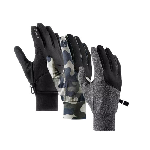 (Camouflage) Waterproof Touch Screen Gloves Winter Warm Motorcycle Riding 2