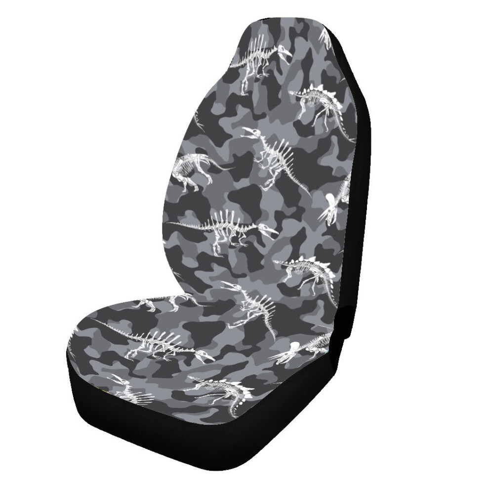 (Dinosaur) 1Pc Universal Front Seat Covers Set Fit For Auto Car Suv Trucks 1138392339763