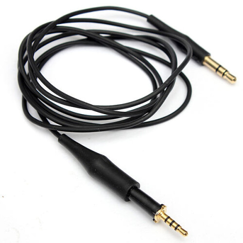 Black Replacement Audio Cable Lead Line Cord For AKG 1