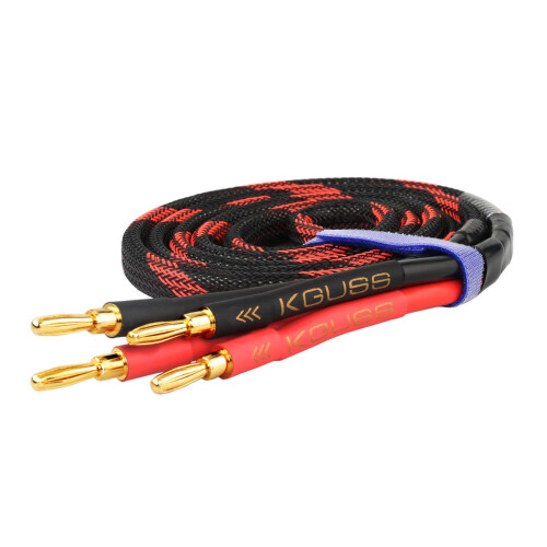 (5M) Copper Surround Speaker Power Amplifier Audio Cable 600 Core Pure 2