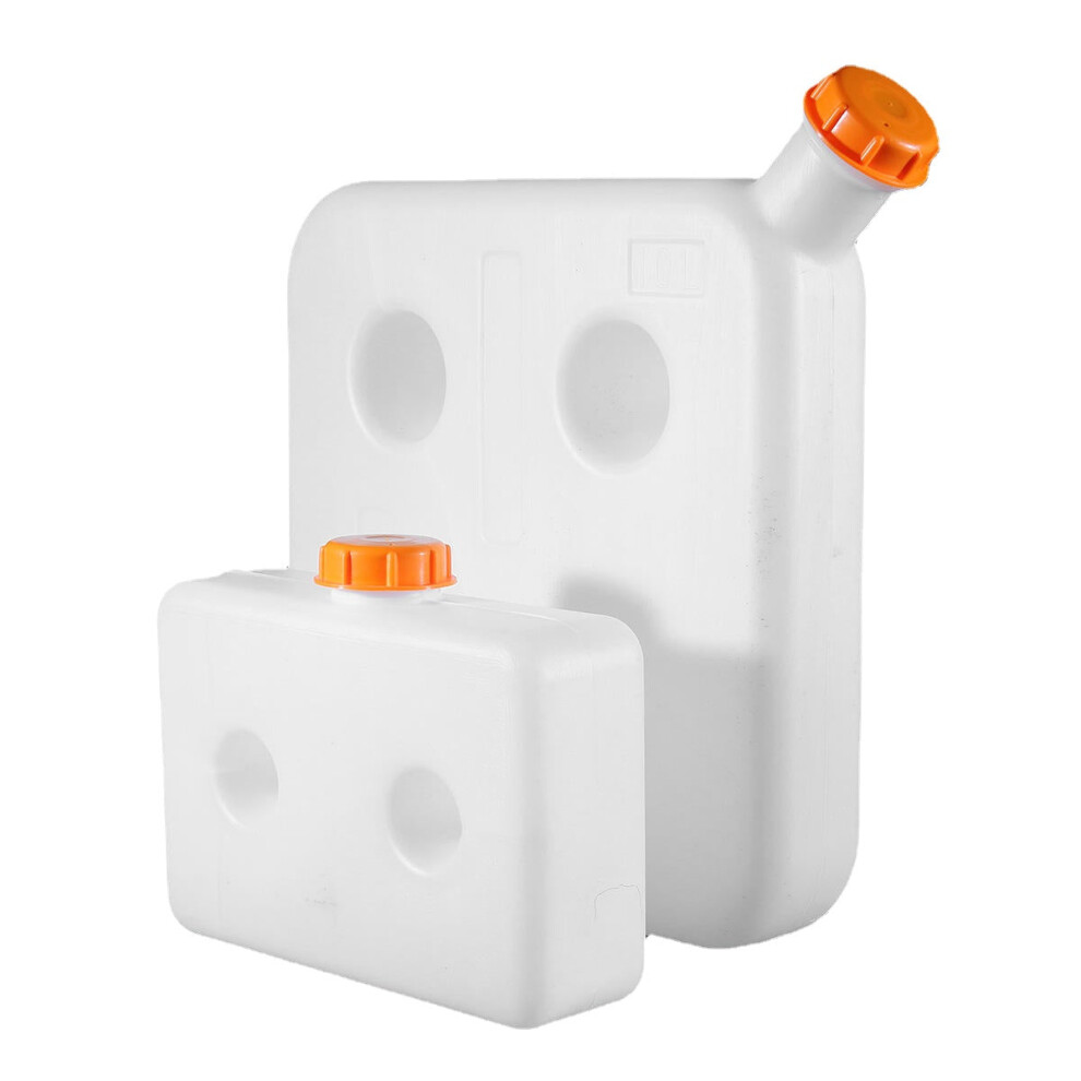 (5L) 5L 10L Plastic Oil Gasoline Fuel Tank For Car Truck Air Diesel Parking Heater White 4250937592208
