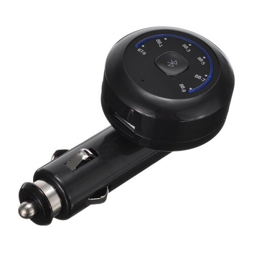 (White) Car MP3 Player USB Charger Transmitter with Bluetooth Function 2