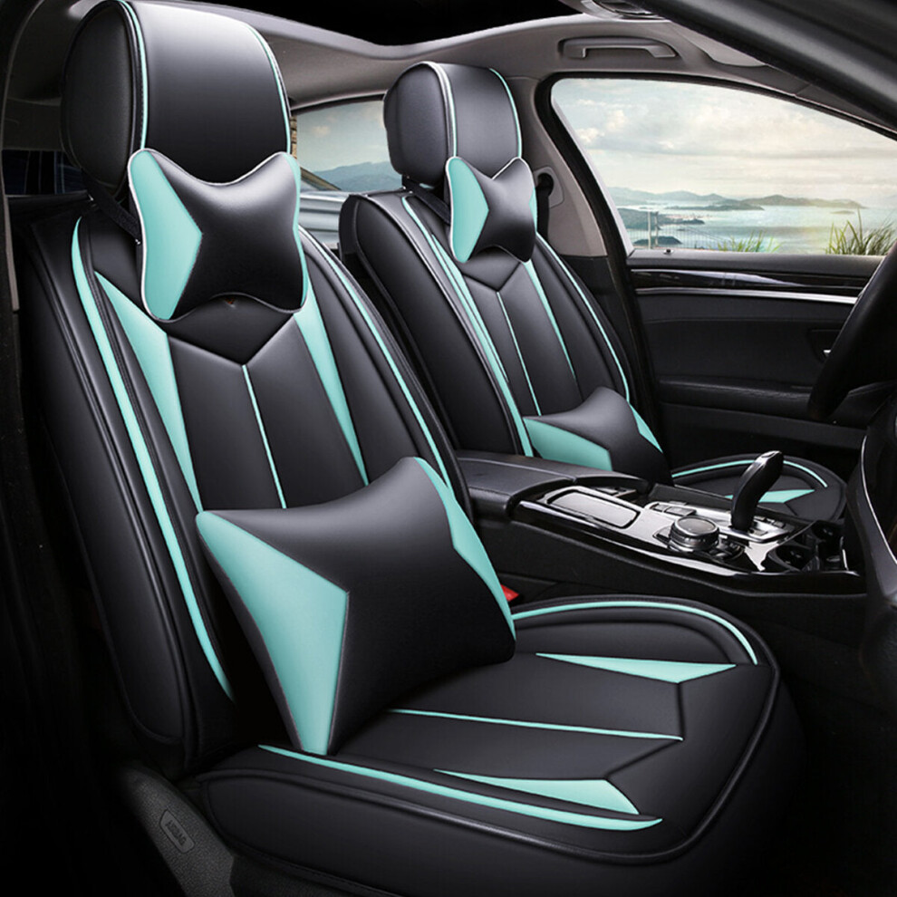 (Green) 1 Set Car Seat Cover 65 X 55 X 25Cm Five Seats Auto Four Seasons General Green 1138392344514