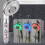 LED Three-color Shower Head Enhanced Pressurized Negative Ion Shower 7-function 5