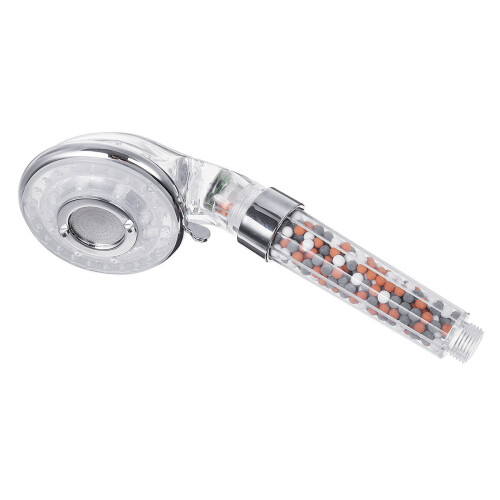 LED Three-color Shower Head Enhanced Pressurized Negative Ion Shower 7-function 2