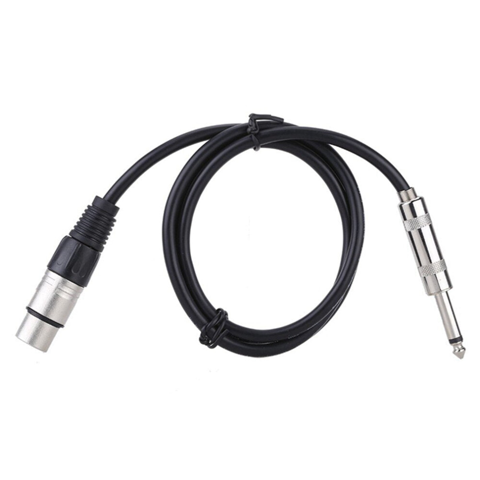 (5M) Male to XLR Female Microphone Cable Audio Stereo Mic Cable Speaker Amplifier Mixer Line 1.5m 3m 5m 10m 6.35mm