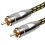 Stereo Audio Interconnects Audio Cables For Conference DJ 50cm 5