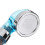 (L) Transparent Shower Head ABS Anion Filter SPA Saving Pressurized Boost Rainfall Shower Head for Bathroom Bathing Travelling 8