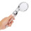 (L) Transparent Shower Head ABS Anion Filter SPA Saving Pressurized Boost Rainfall Shower Head for Bathroom Bathing Travelling 5